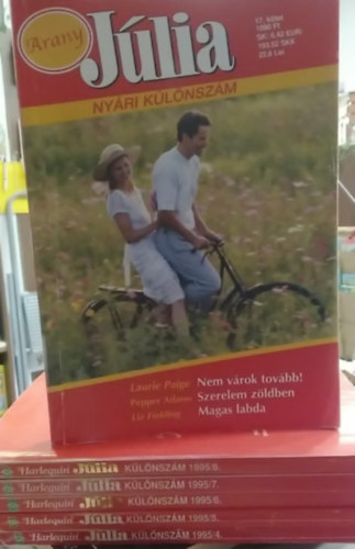 6 db-os Júlia különszám csomag: 1995/4, 5, 6, 7, 8,+ Arany Júlia nyári különszám 17.