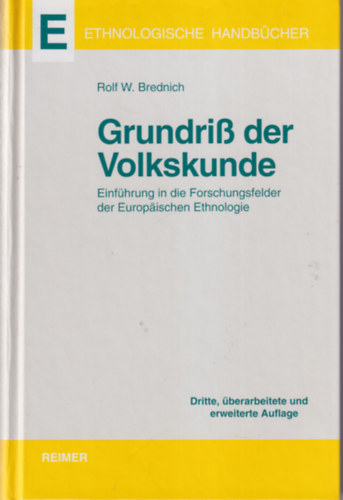 Grundriss der Volskunde - A folklr vzalata