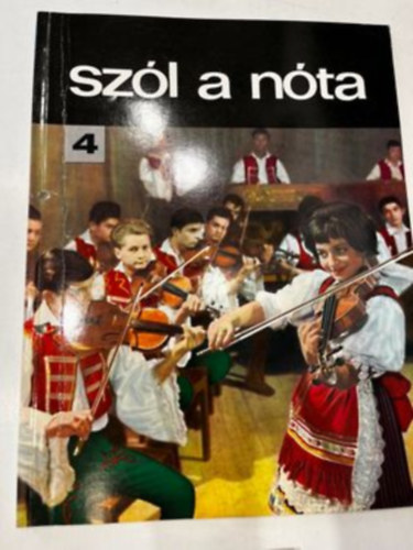 Vas G�bor  (szerk.) - Sz�l a n�ta 4. - 55 magyar n�ta (�nekre �s zongor�ra git�r jelz�ssel)
