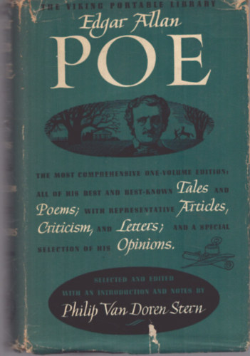 Philip Van Doren Stern  Edgar Allan Poe (szerk.) - Edgar Allan Poe - Tales, Poems, Articles, Criticism, Letters
