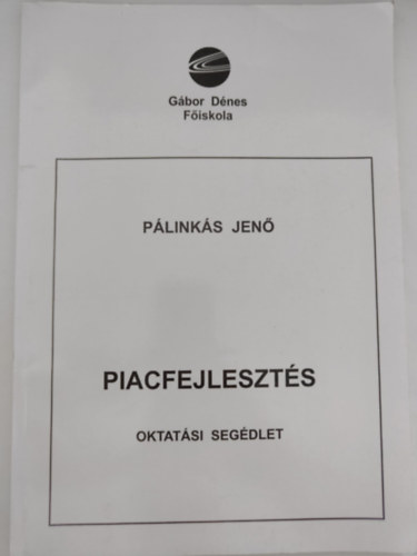 Plinks Jen - Piacfejleszts - Oktatsi Segdlet