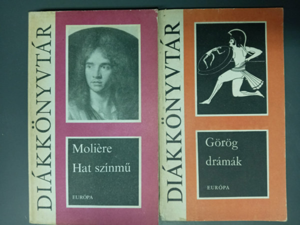 Arany J�nos , Moli�re Shakespeare W. (ford.) - Hat sz�nm� - Di�kk�nyvt�r (A f�sv�ny, K�nyesked�k, K�pzelt beteg, Tud�s n�k, Dandin Gy�rgy, Tartuffe) + G�r�g dr�m�k - Di�kk�nyvt�r (Lel�ncolt Pro�theusz; Antigon�; �phigeneia Auliszban; A madarak)