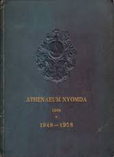 Makay Ern�; Palos J�nos - Athenaeum Nyomda 1868 (1948-1958)