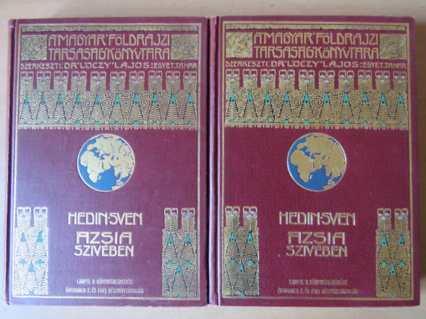 Hedin Sven - �zsia sz�v�ben I-II.
