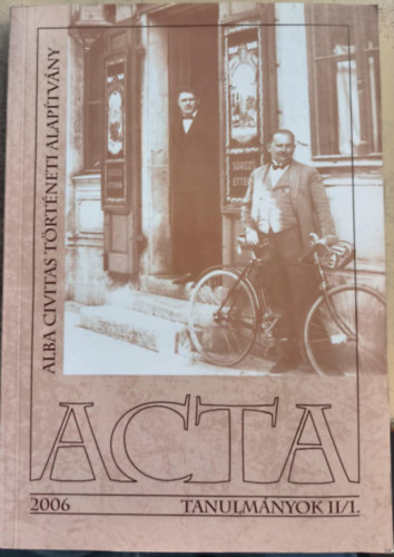 Csurgai Horvth Jzsef Kovcs Eleonra  (szerk.) - ACTA Tanulmnyok II./1.