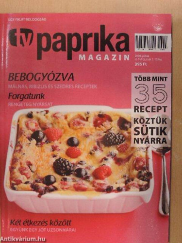 TV Paprika Magazin  - 2008. j�lius