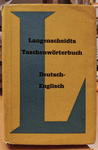Langenscheidts Taschen-Wörterbuch Deutsch-Englisch