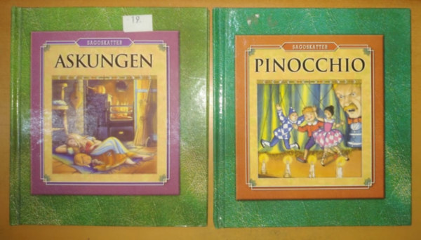 Simon Girling  (illus.) Jenny Press (illus.) - Askungen + Pinocchio (2 k�nyv)(Sagoskatter)