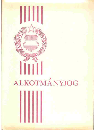 Schmidt P�ter dr.  (szerk.) - Magyar alkotm�nyjog