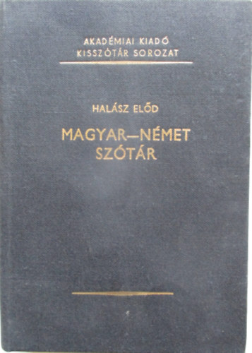 Halsz Eld - Magyar-nmet kissztr (Halsz)