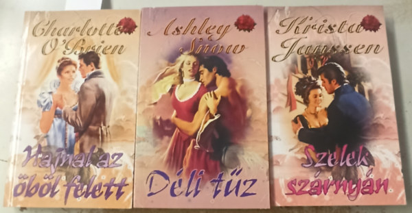 Krista Janssen, Charlotte O Brien Ashley Snow - 3 db szerelmes: Hajnal az bl felett +Szelek szrnyn +Dli tz