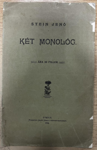 Stein Jen� - K�t monol�g