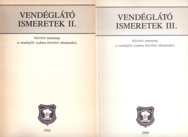 Ksztette: Voleszk Zoltn - Vendglt ismeretek - ksrleti tananyag a vendgls szakma ksrleti oktatshoz II. + III. (Bels hasznlatra)