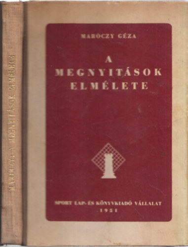 Marczy Gza - A megnyitsok elmlete