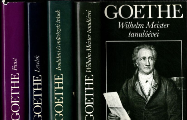 Eckermann Goethe - 8 db. ktet Goethe vlogatott mveibl + Beszlgetsek Goethvel