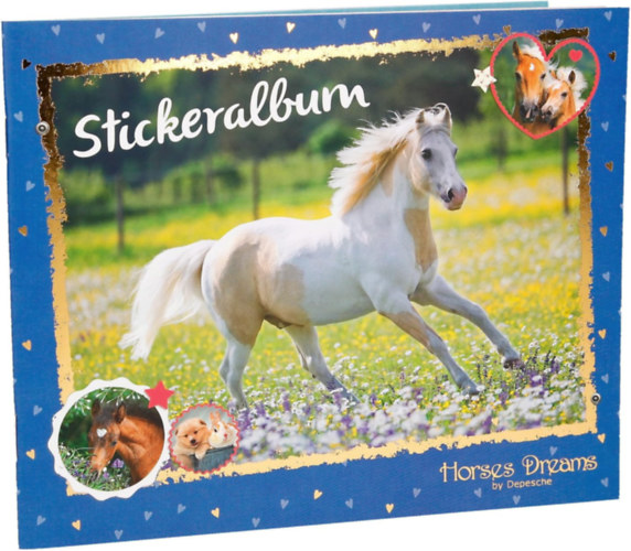 Depesche Germany - Stickeralbum: Horses Dreams by Depesche (matrica album)(4448)