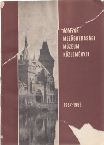 Matolcsi János - Magyar Mezőgazdasági Múzeum közleményei 1967-1968
