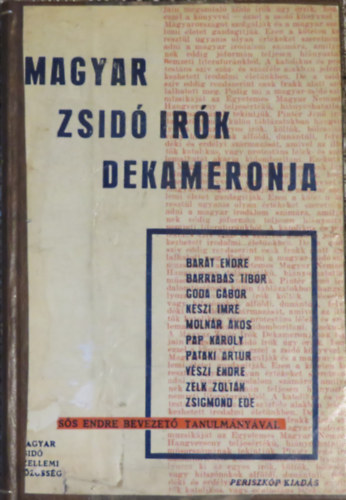 Magyar Zsid� Ir�k Dekameronja