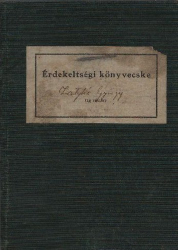 �rdekelts�gi k�nyvecske