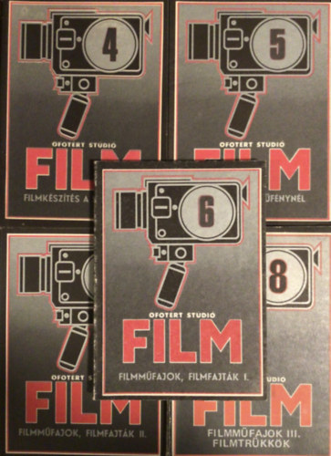 dr. Buglya S�ndor - Filmk�sz�t�s a szabadban 4.,Filmk�sz�t�s m�f�nyn�l 5.,Filmm�fajok,filmfajt�k I.,II.III. 6.,7.,8.