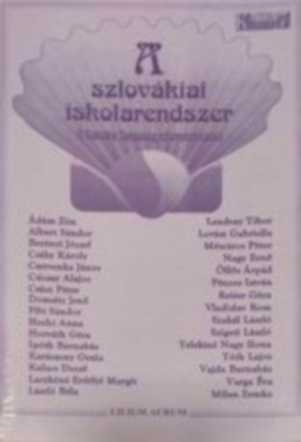 A szlovákiai iskolarendszer - A Katedra Társaság reformtervezetei