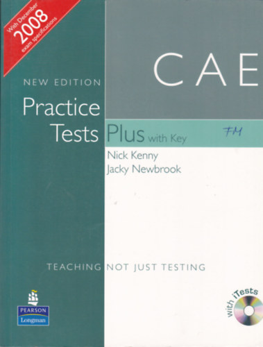 Jacky Newbrook Nick Kenny - CAE Practice Tests Plus With Key