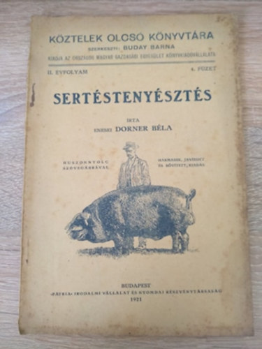 enesei Dorner Bla - Sertstenyszts (Kzletek olcs knyvtra) II.vf. 4.fzet