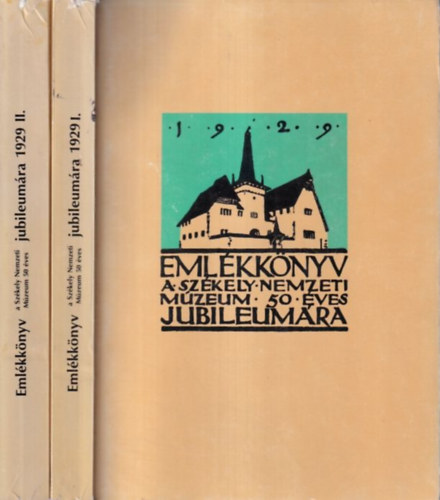 Csutak Vilmos (szerk.) - Emlkknyv a Szkely Nemzeti Mzeum tvenves jubileumra I-II. (reprint, ksrfzettel)