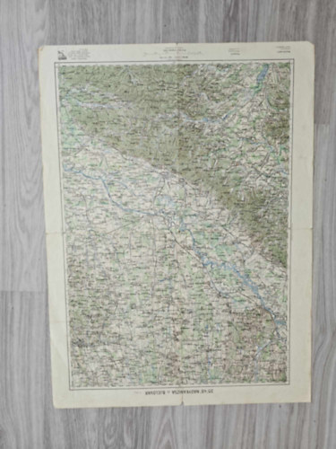 Nagykanizsa �s Bjelovar 1:200.000 (1930)