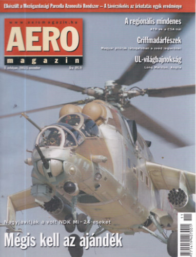Sajtos Zoltn  (szerk.) - 3 db Aero magazin szrvnyszm: 2003/11 + 2003/12. + 2004/1.