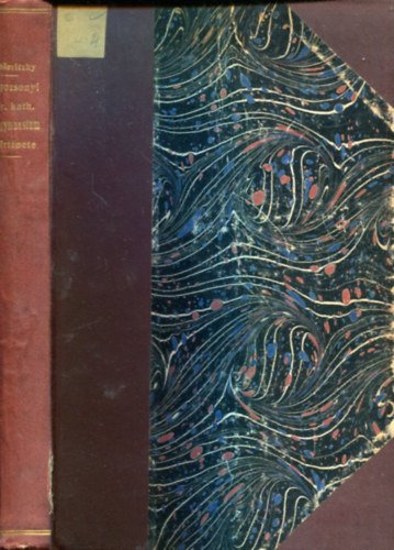 dr Schönvitzky Bertalan - A pozsonyi Királyi Katholikus Főgymnasium története