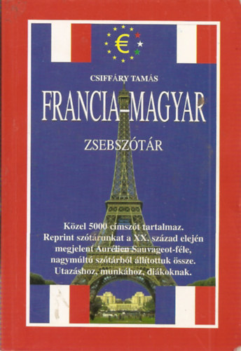 Csiffry Tams - Francia-magyar, Magyar-francia zsebsztr