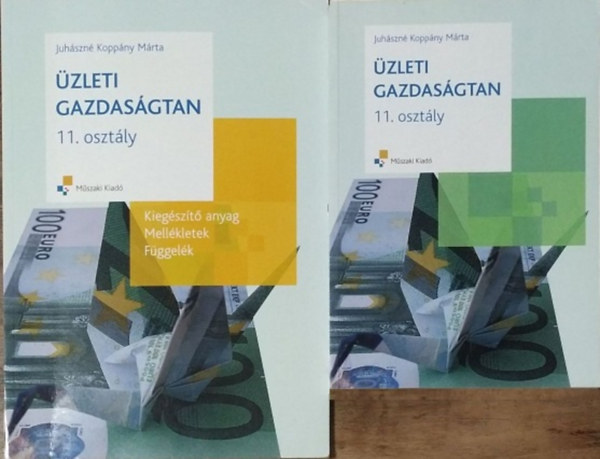 Juhszn Koppny Mrta - zleti gazdasgtan 11. osztly - Tanknyv + Kiegszt anyag - Mellkletek - Fggelk (2 ktet)