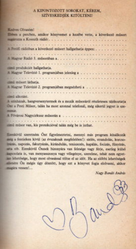 Nagy Band� Andr�s - �ton-�tf�len