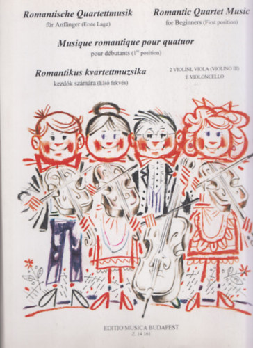Vigh Lajos - Romantikus kvartettmuzsika kezdk szmra (els fekvs)
