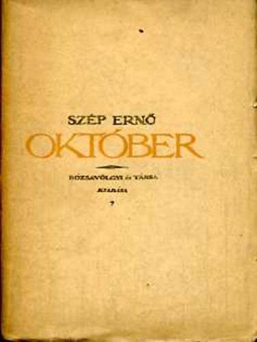 Sz�p Ern� - Okt�ber