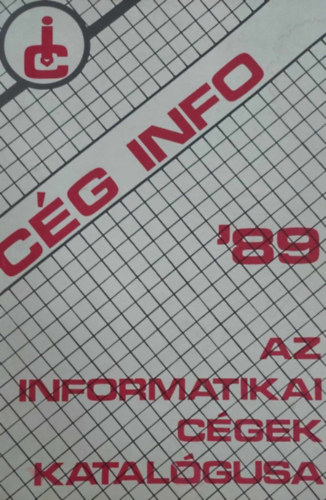 Cg Info '89 - Az informatikai cgek katalgusa