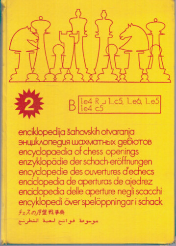 Több szerkesztő - Enciklopedija Sahovskih Otvaranja 2. B (1984)
