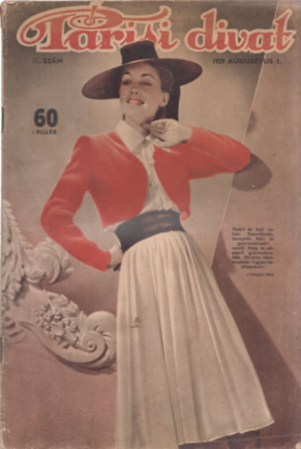 Párisi divat 1939 augusztus 1. ( 11. szám )