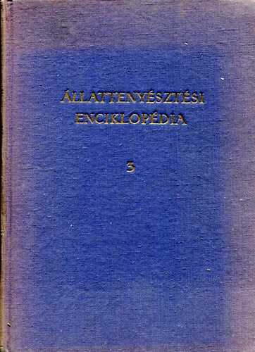 Dr. Horn Art�r - �llatteny�szt�si enciklop�dia 3.