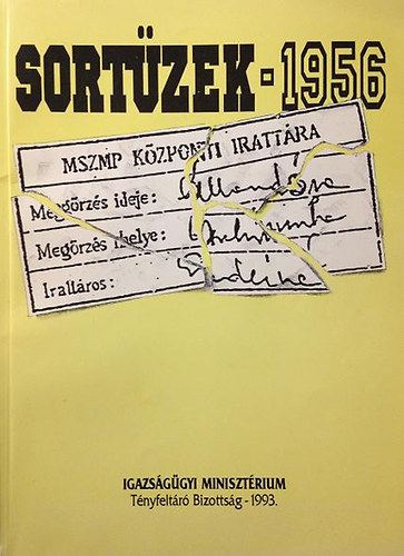 Kahler Frigyes (szerk.) - Sortüzek - 1956