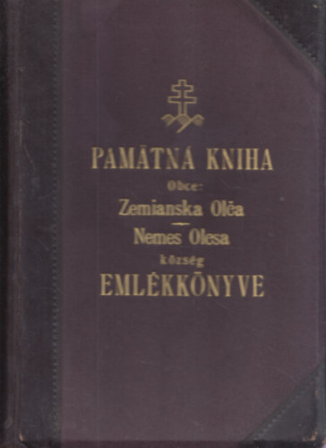 Nemes Olcsa k�zs�g eml�kk�nyve (kit�ltetlen p�ld�ny)