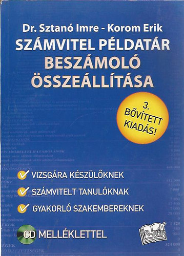 Sztan Imre Dr.; Dr. Korom Erik - Pnzgyi szmviteli pldatr - beszmol sszelltsa