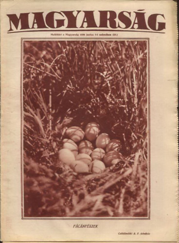 Magyarság - Melléklet a Magyarság 1936 junius 7-i számához (23.)