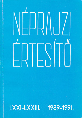 N�prajzi �rtes�t� 1989-1991 LXXI-LXXIII