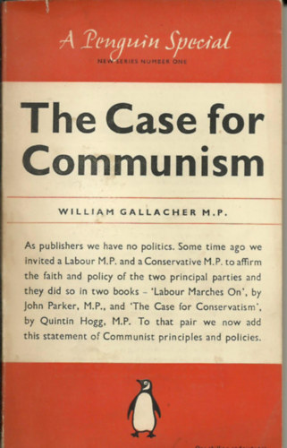 William Gallacher - The Case for Communism