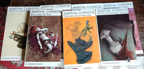 Agatha Christie - Appointment with Death+Cat Among the Pigeons+Evil under the Sun+N or M?+The Hollow+The Labours of Hercules+The Murder of Roger Ackroya