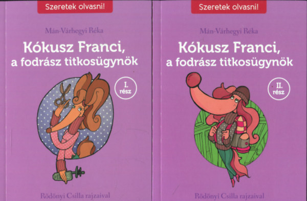 Mn-Vrhegyi Rka - Kkusz Franci, a fodrsz titkosgynk I-II.