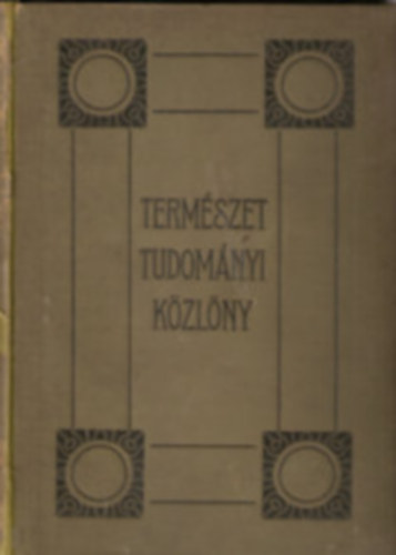 Zimmermann-Gombocz-Szab-Patay - Termszettudomnyi kzlny 1938