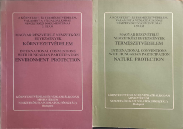 Környezetvédelmi könyvcsomag